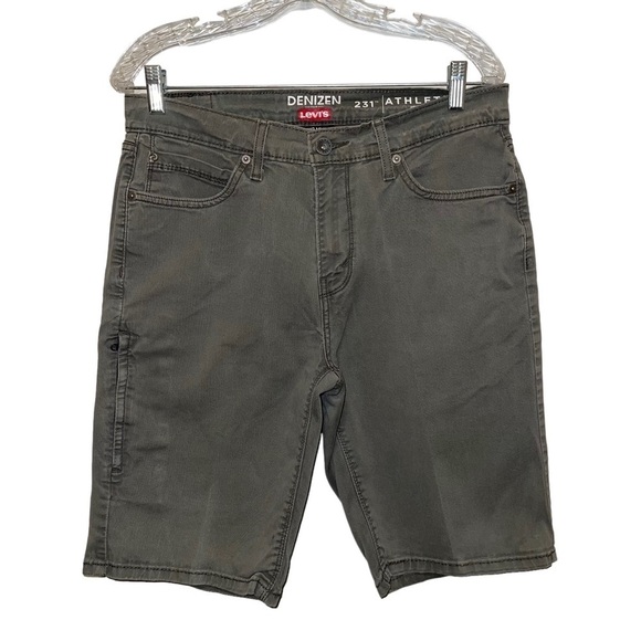 Levi's Denizen 31 Athletic Fit Jeans Shorts  Man Size 30 - Picture 2 of 7